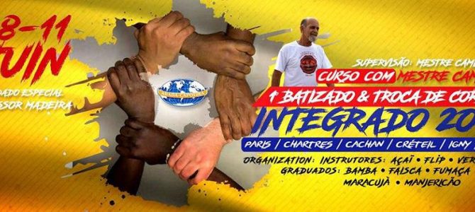 8-11 juin – Baptême et changement de cordes intégré avec Mestre Camisa – Paris 8-11 juin – Baptême et changement de cordes intégré avec Mestre Camisa – Paris